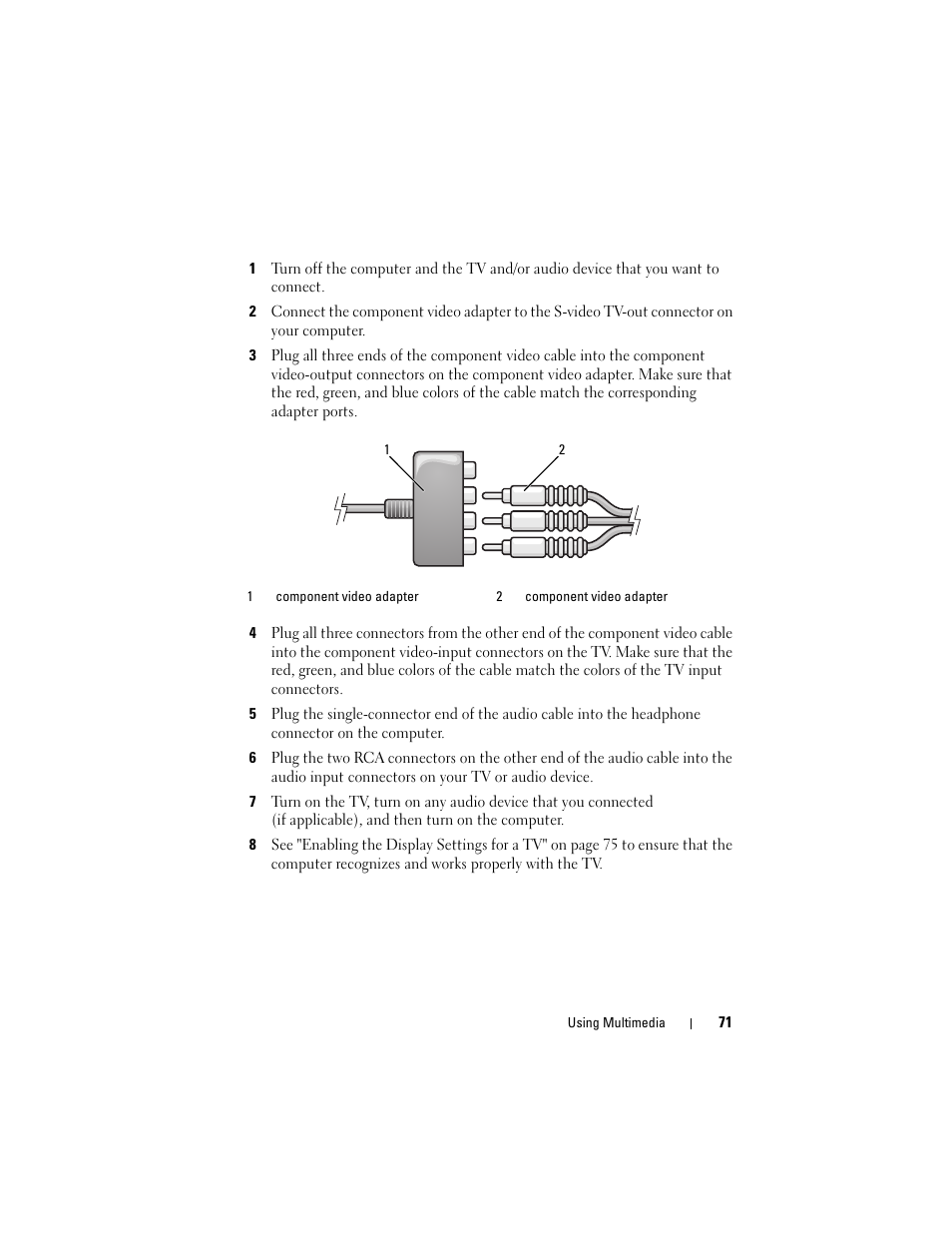 Dell Inspiron 1721 (Mid 2007) User Manual | Page 71 / 220