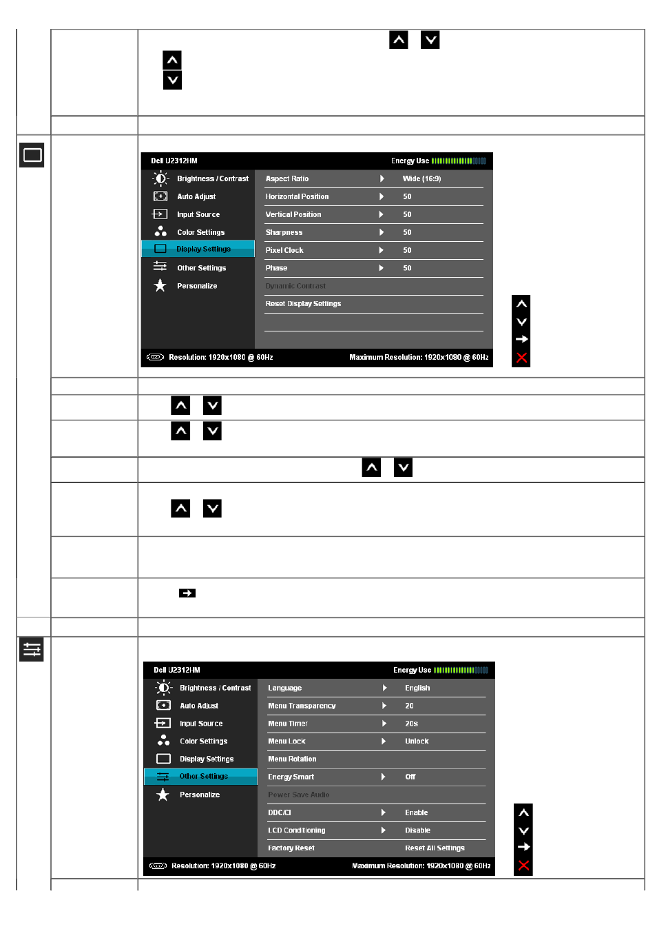 Dell U2312HM Monitor User Manual | Page 29 / 43