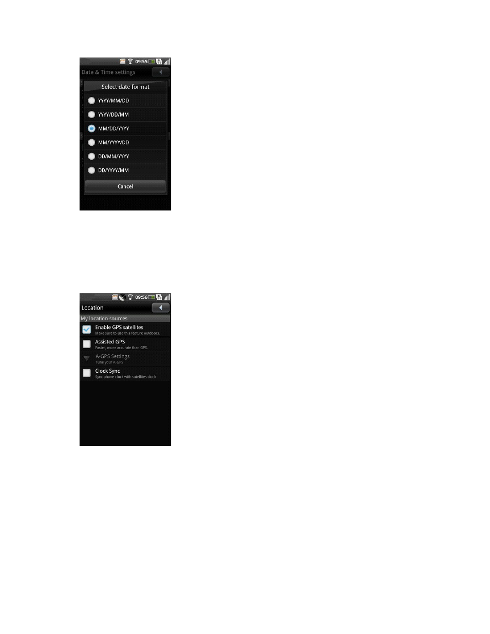 Location settings, Language settings | Dell Mobile Beacon User Manual | Page 21 / 90