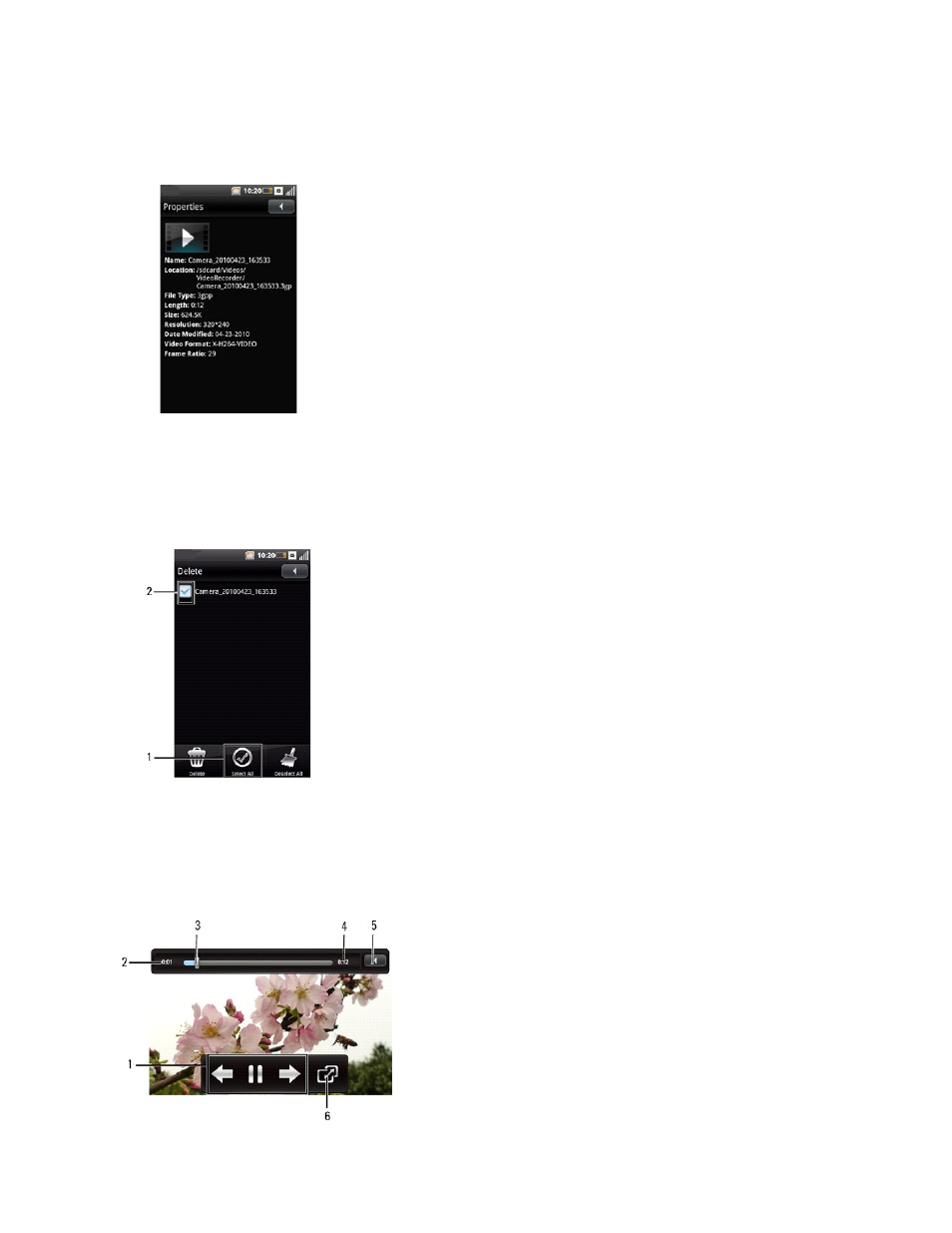 Video player | Dell Mobile Beacon User Manual | Page 60 / 90