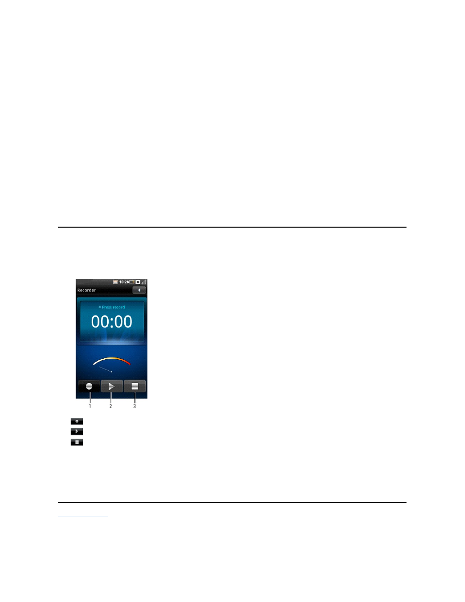Using the recorder application | Dell Mobile Beacon User Manual | Page 66 / 90