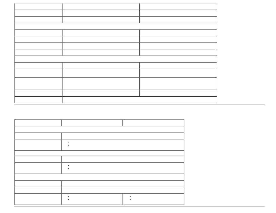 Environmental characteristics | Dell U2413 Monitor User Manual | Page 13 / 71