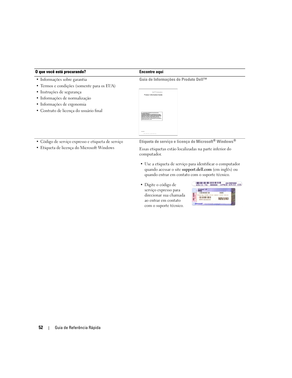 Dell Precision M65 User Manual | Page 52 / 92