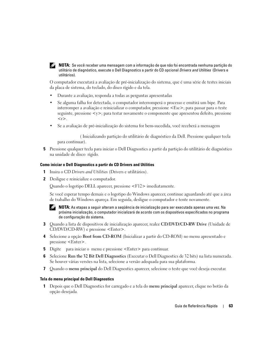 Dell Precision M65 User Manual | Page 63 / 92