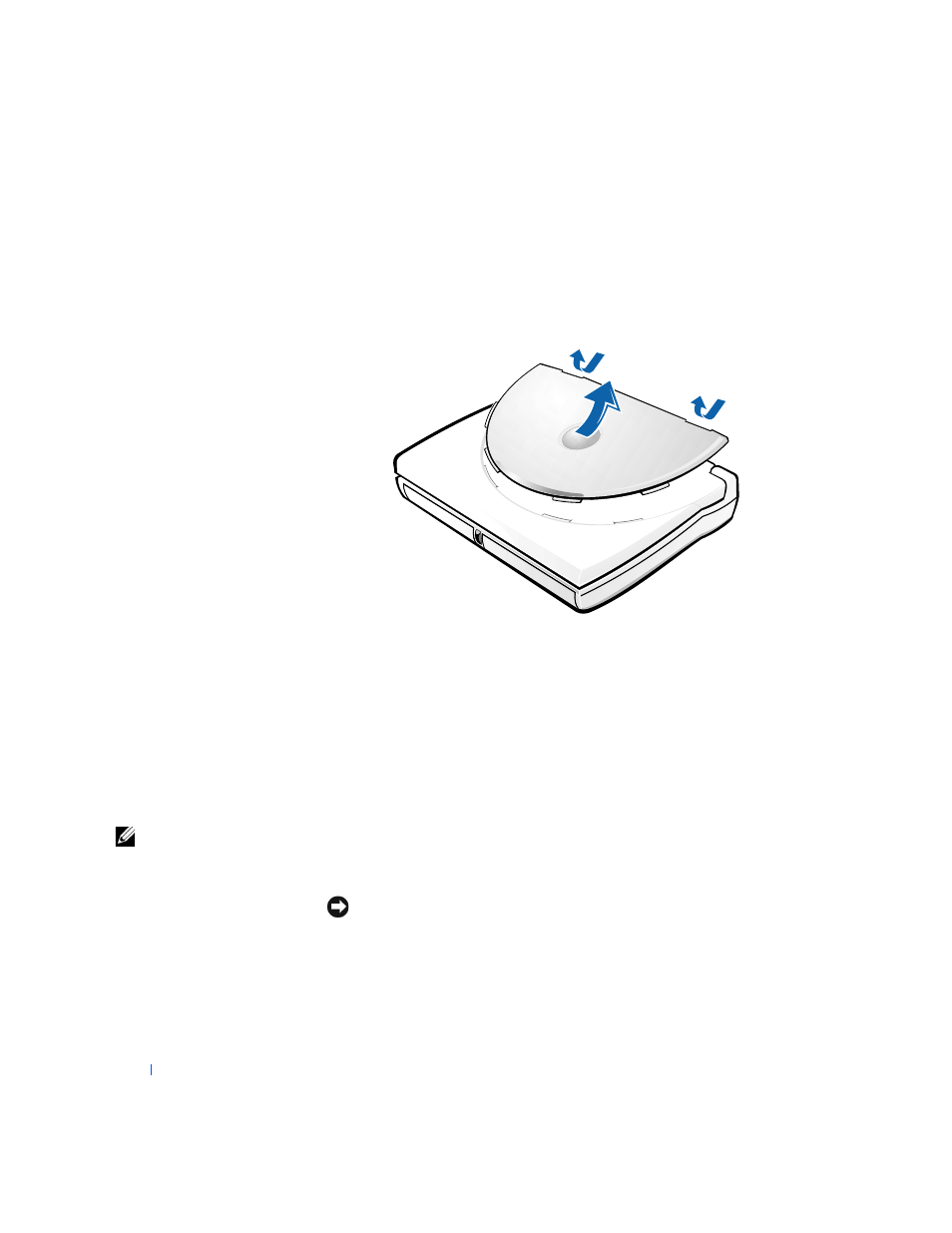 Replacing the display cover, Using the advanced port replicator | Dell Inspiron 4000 User Manual | Page 54 / 96