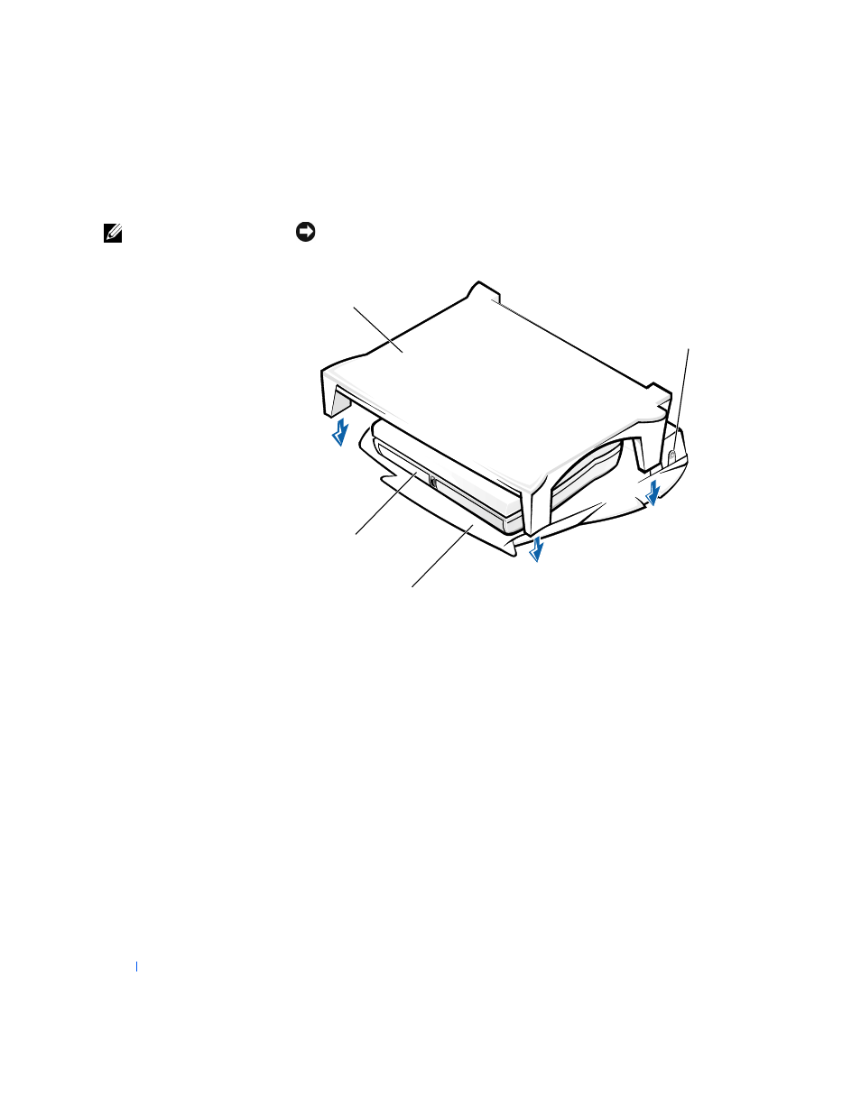 Monitor stand | Dell Inspiron 4000 User Manual | Page 60 / 96