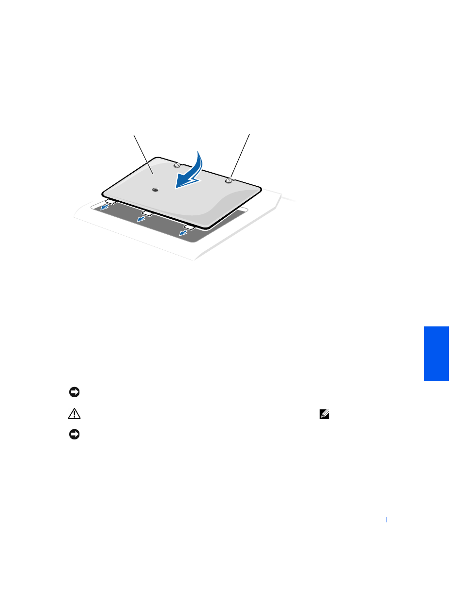 Replacing a hard drive | Dell Inspiron 4000 User Manual | Page 63 / 96