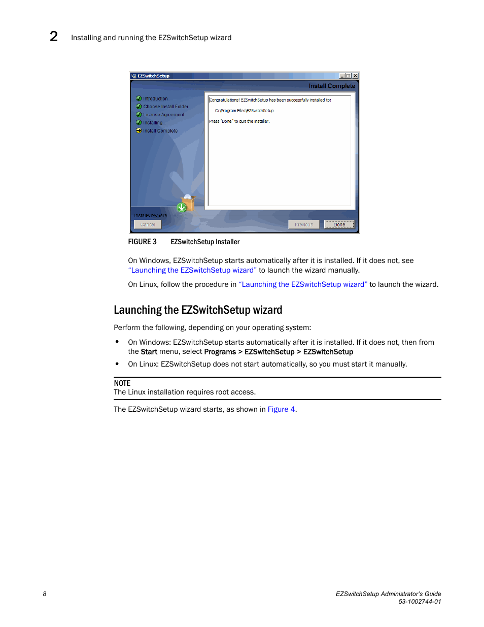 Launching the ezswitchsetup wizard, Figure 3 | Dell POWEREDGE M1000E User Manual | Page 18 / 64