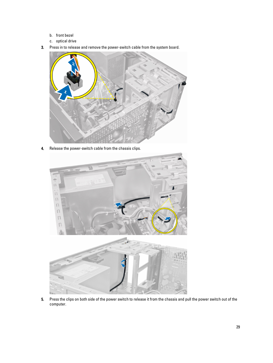 Dell OptiPlex 9010 (Mid 2012) User Manual | Page 29 / 62
