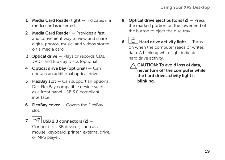 Dell XPS 8300 (Late 2010) User Manual | Page 21 / 76