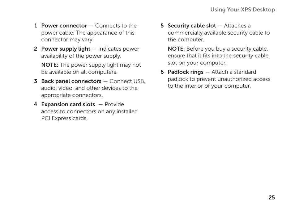 Dell XPS 8300 (Late 2010) User Manual | Page 27 / 76