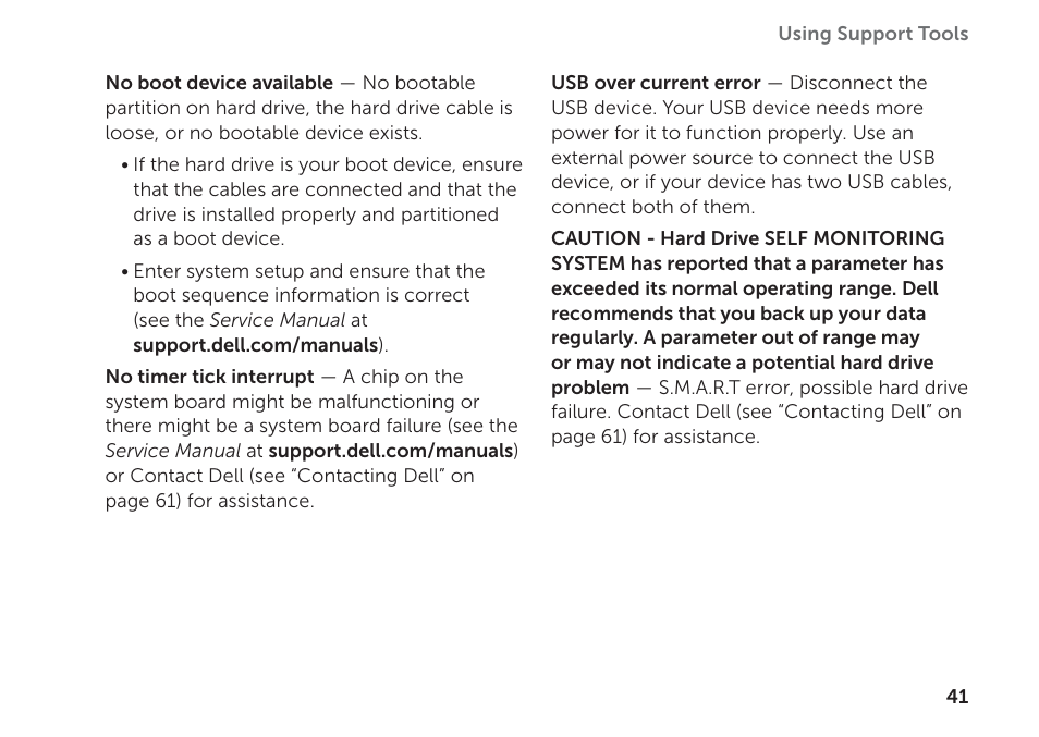 Dell XPS 8300 (Late 2010) User Manual | Page 43 / 76