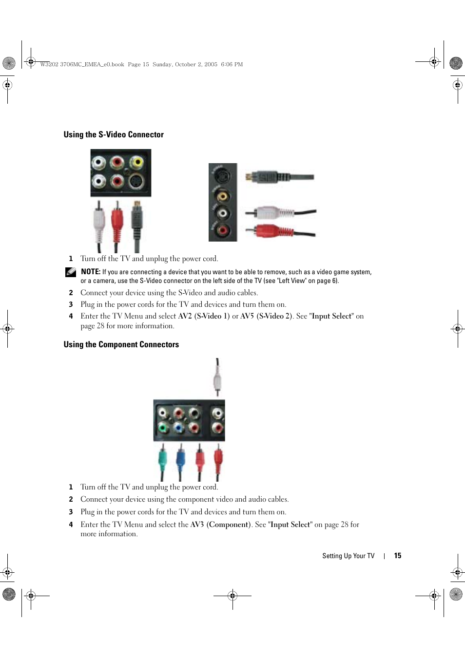 Dell LCD TV W3706C User Manual | Page 15 / 66