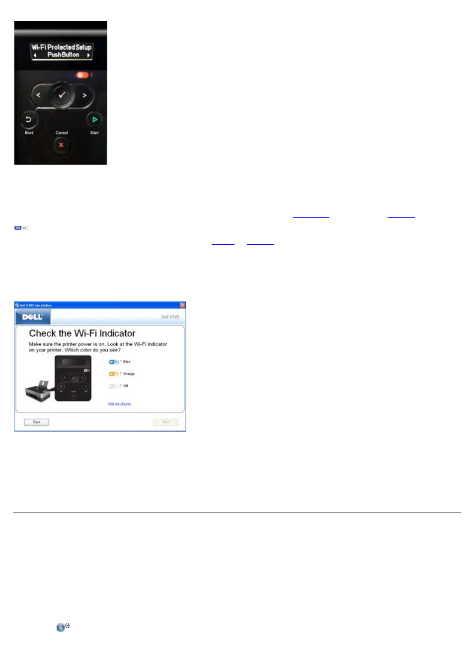 Changing wireless settings after installation, Using windows vista | Dell V305 All In One Inkjet Printer User Manual | Page 21 / 101