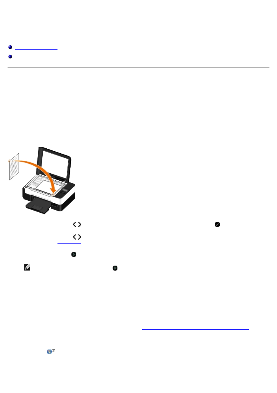 Copying, Copying documents, Using the operator panel | Using your computer | Dell V305 All In One Inkjet Printer User Manual | Page 78 / 101