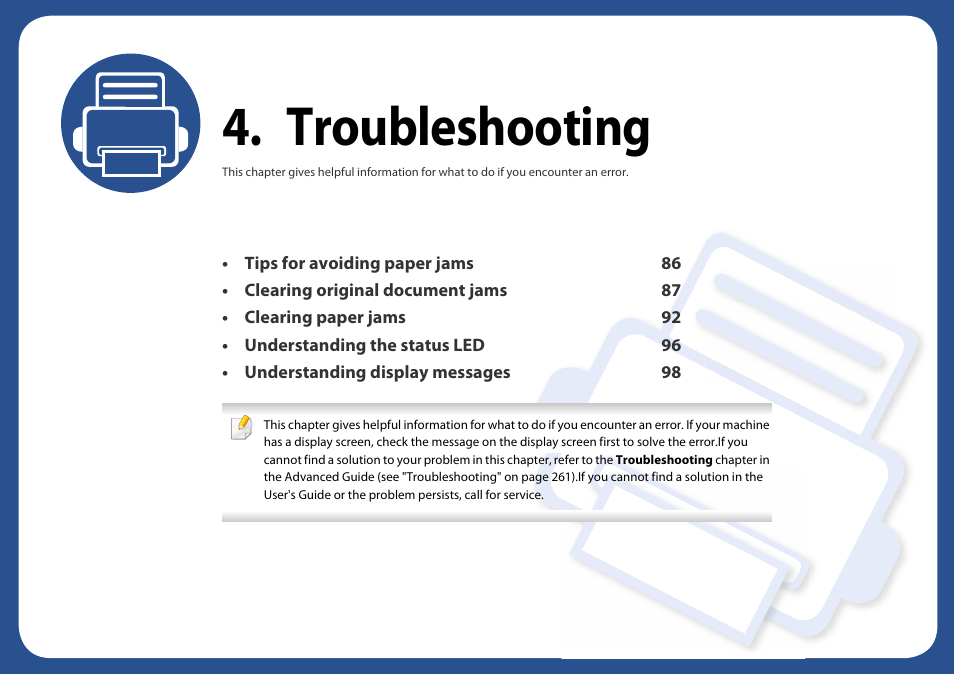 Troubleshooting | Dell B1165nfw Multifunction Mono Laser Printer User Manual | Page 85 / 300