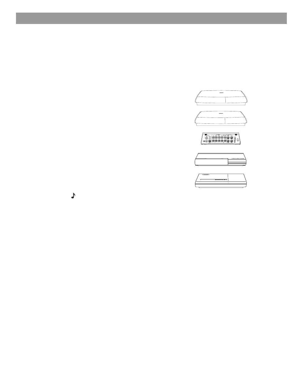 Setting up your lifestyle, Stereo amplifier identifying your system | Bose SA-3 User Manual | Page 8 / 32