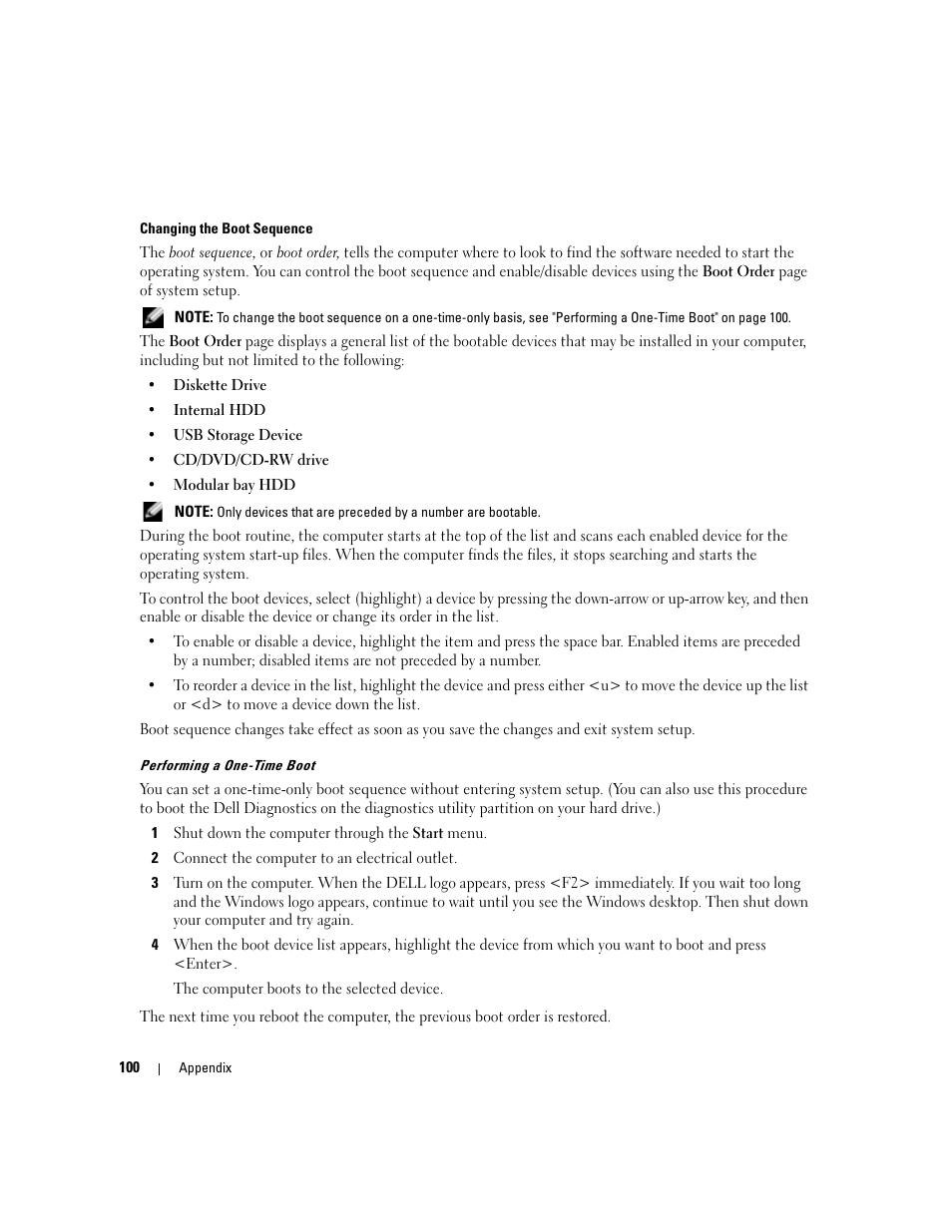 Dell Inspiron 6000 User Manual | Page 100 / 124