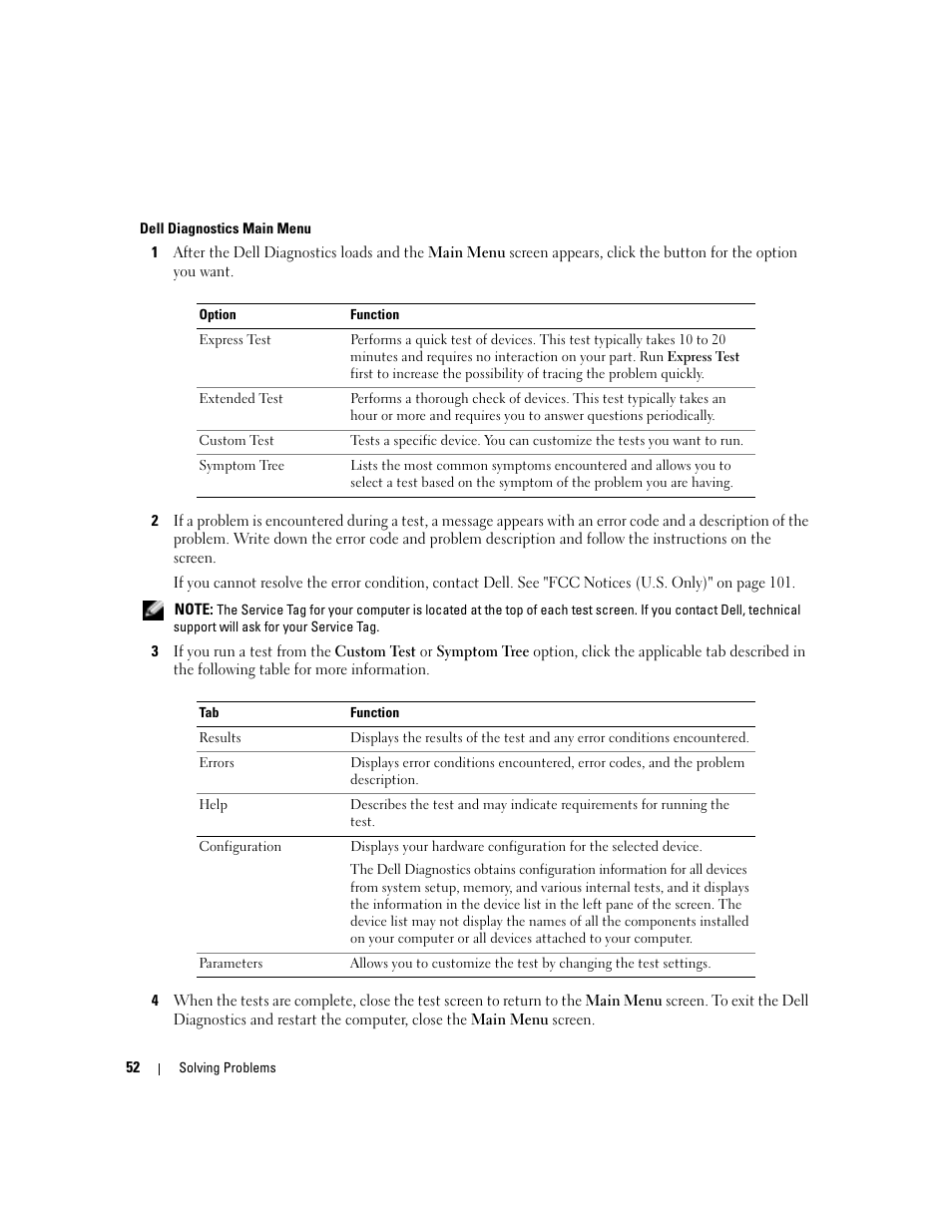 Dell Inspiron 6000 User Manual | Page 52 / 124