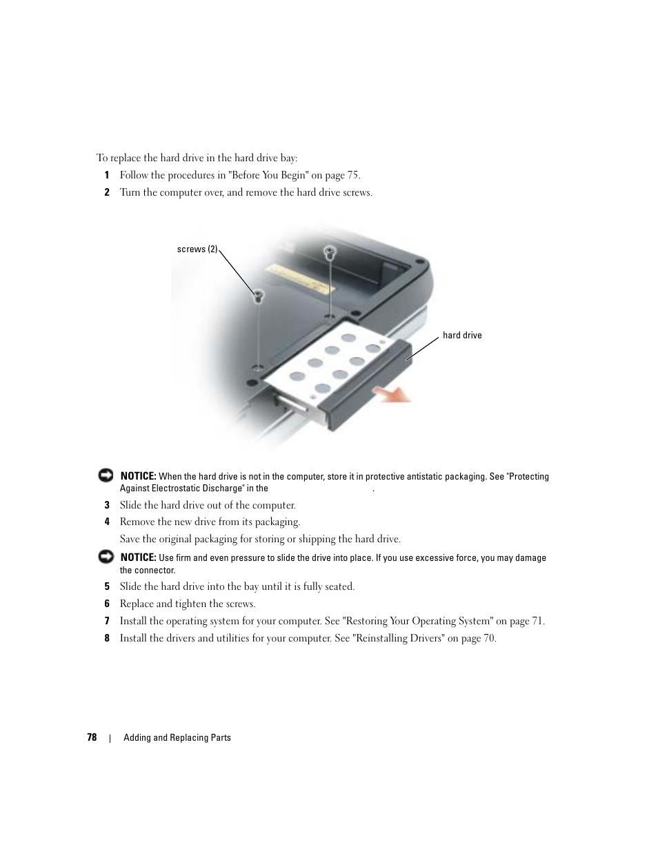 Dell Inspiron 6000 User Manual | Page 78 / 124