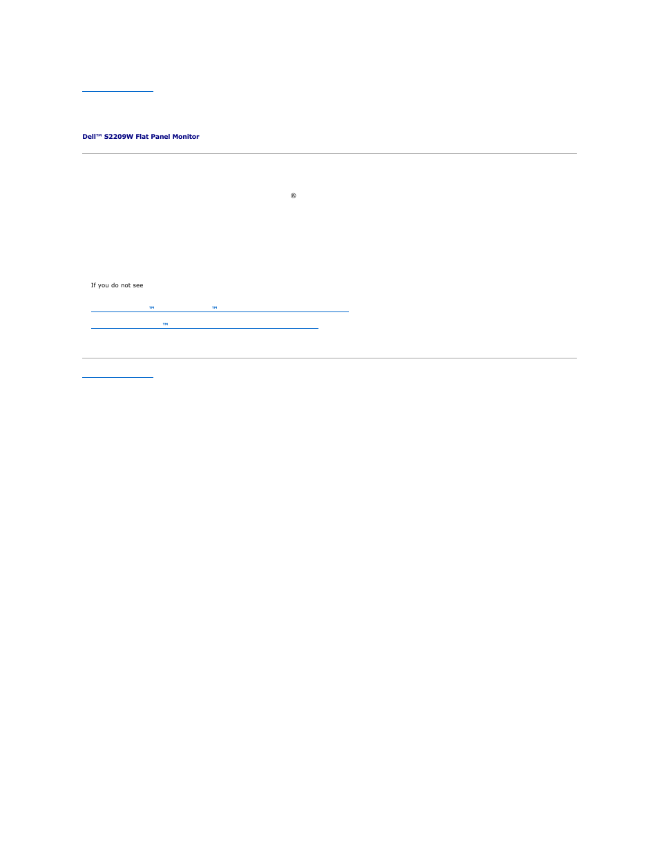 Setting up your monitor | Dell S2209WFP Monitor User Manual | Page 24 / 30