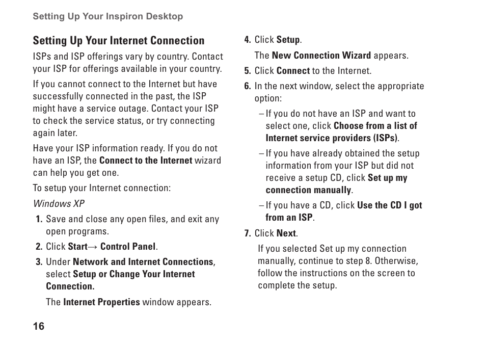 Dell Inspiron Zino HD (410, Mid 2010) User Manual | Page 18 / 80
