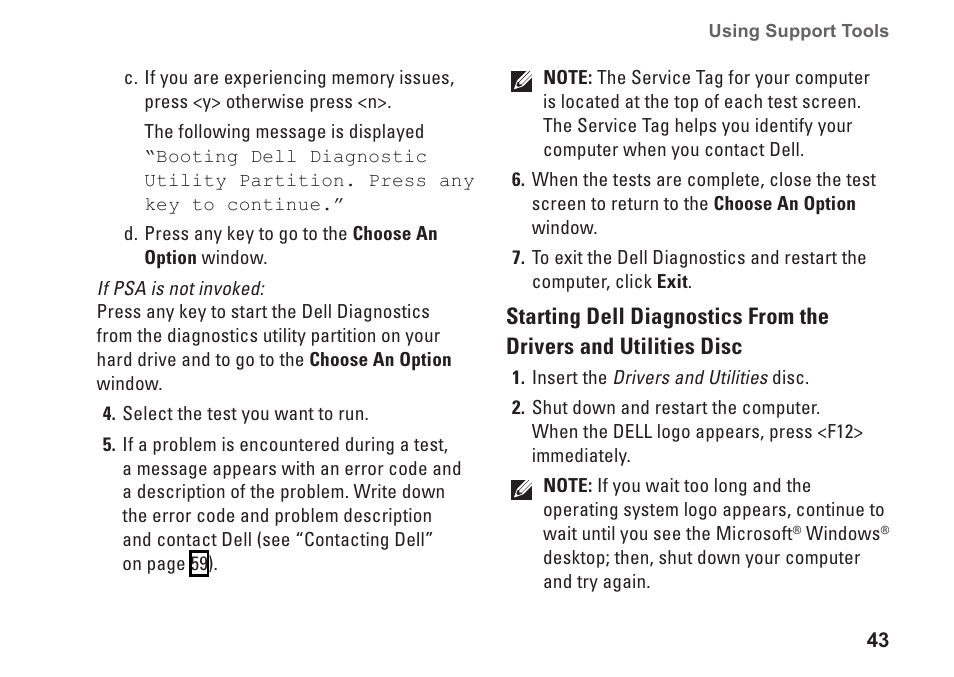 Dell Inspiron Zino HD (410, Mid 2010) User Manual | Page 45 / 80