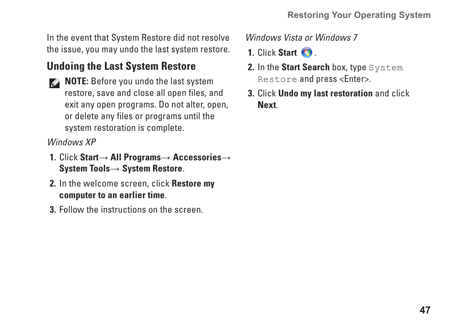 Dell Inspiron Zino HD (410, Mid 2010) User Manual | Page 49 / 80