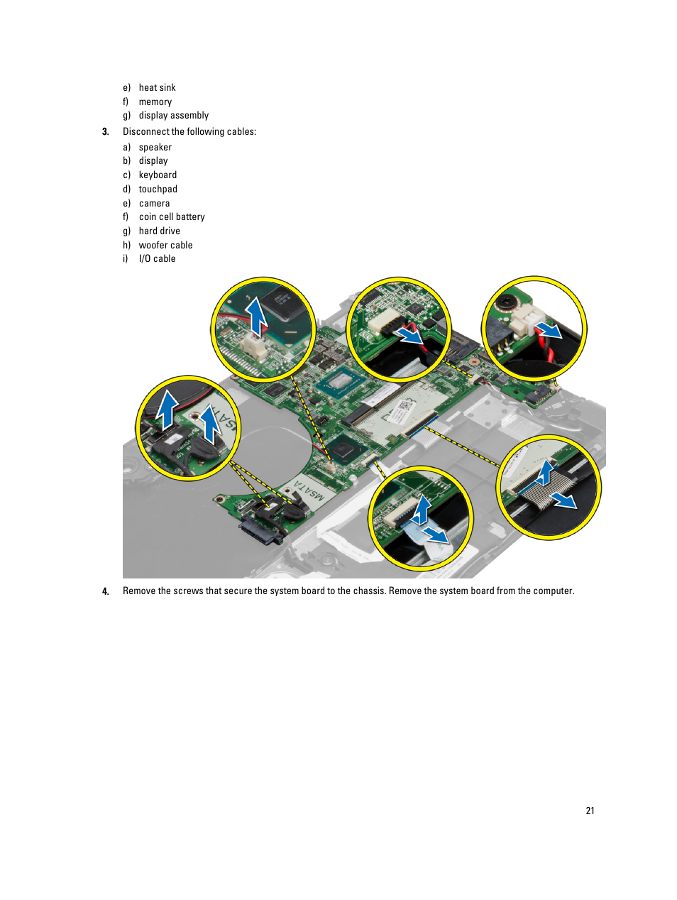 Dell Vostro 5560 (Early 2013) User Manual | Page 21 / 43