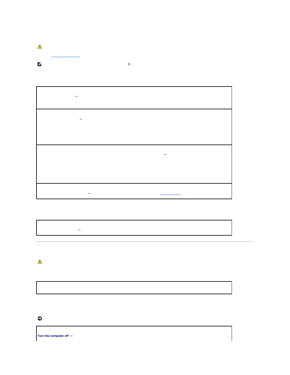 Keyboard problems, Lockups and software problems, External keyboard problems | Unexpected characters, The computer does not start up, The computer stops responding | Dell Precision M70 User Manual | Page 80 / 118