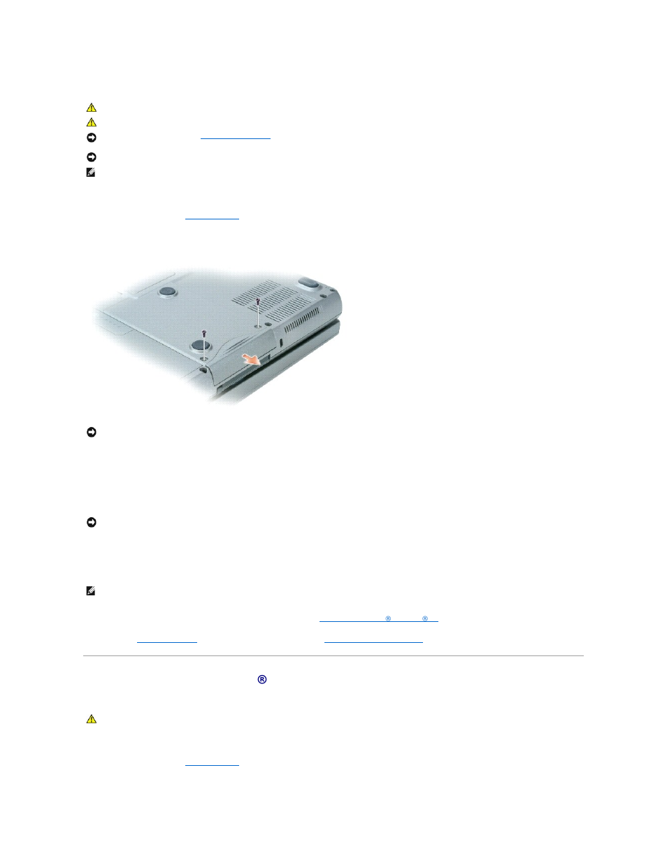 Hard drive, Internal card with bluetooth® wireless technology, Remove the | Dell Precision M70 User Manual | Page 97 / 118