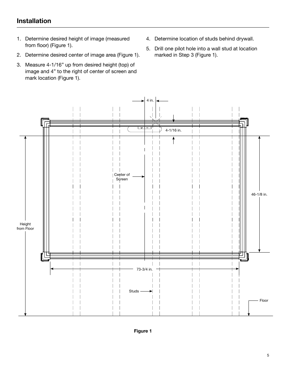 Installation | Dell S520 Projector User Manual | Page 5 / 12