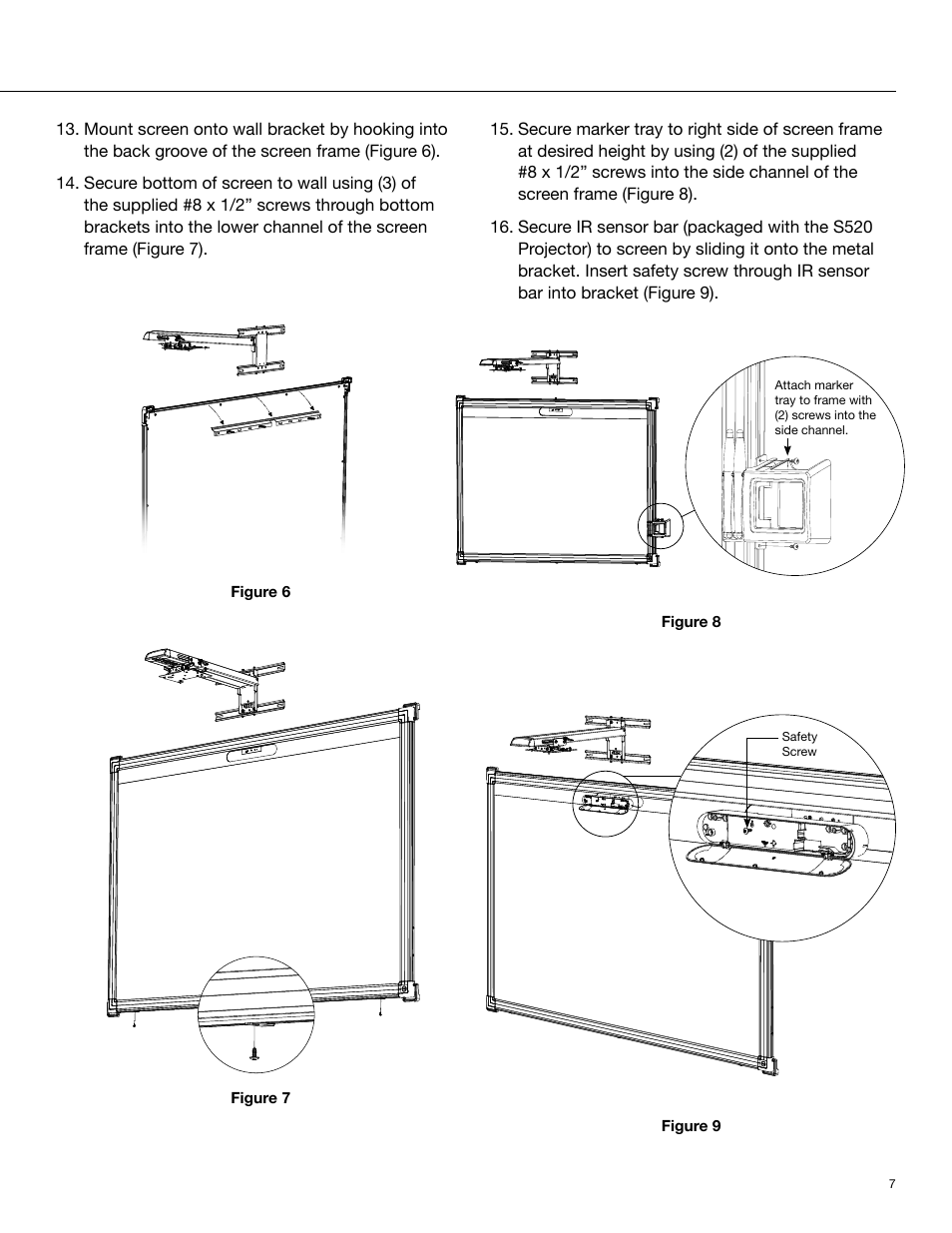 Installation (continued) | Dell S520 Projector User Manual | Page 7 / 12