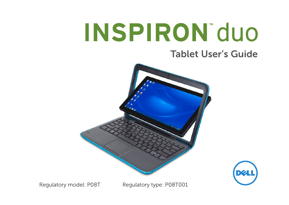 Dell Inspiron Mini Duo (1090, Late 2010) User Manual | 56 pages