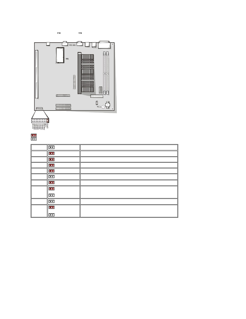 Jumpers: dell, Optiplex, G1 systems | Dell OptiPlex G1 User Manual | Page 20 / 105