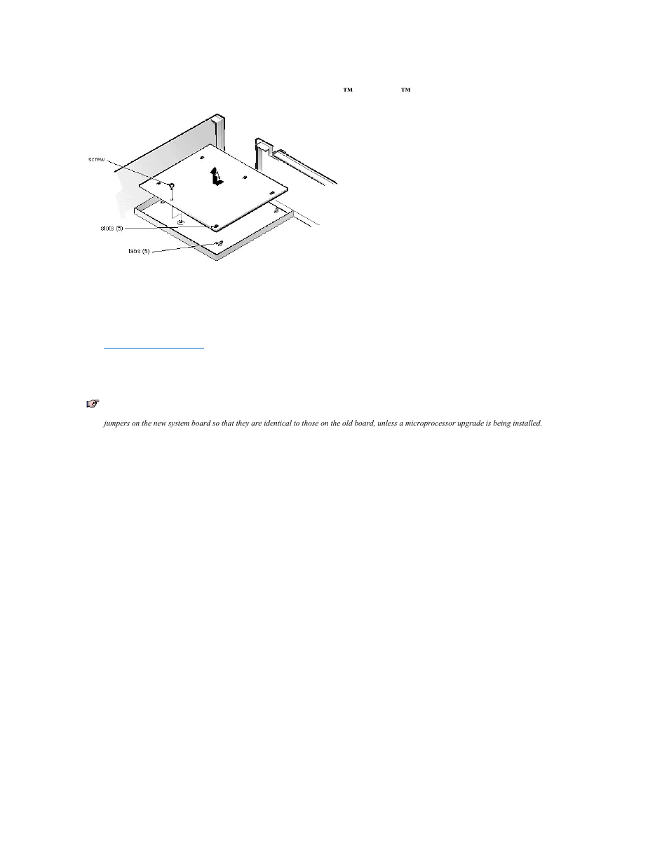 System board removal (low-profile chassis): dell, Optiplex, G1 systems | Dell OptiPlex G1 User Manual | Page 42 / 105