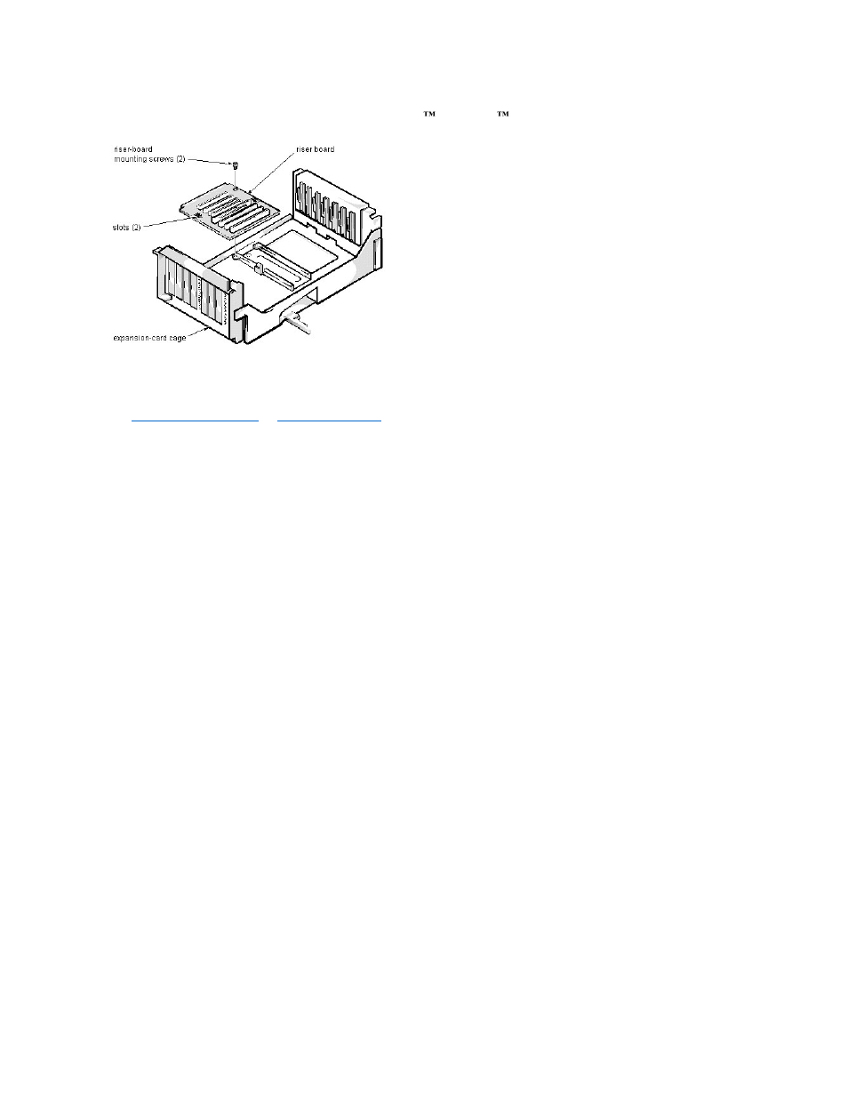 Riser board removal (mini tower chassis): dell, Optiplex, G1 systems | Dell OptiPlex G1 User Manual | Page 74 / 105