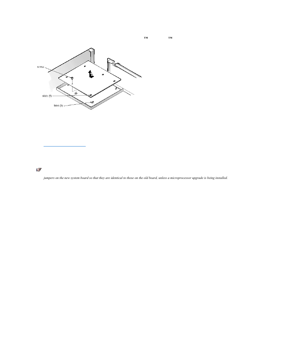 System board removal (mini tower chassis): dell, Optiplex, G1 systems | Dell OptiPlex G1 User Manual | Page 75 / 105