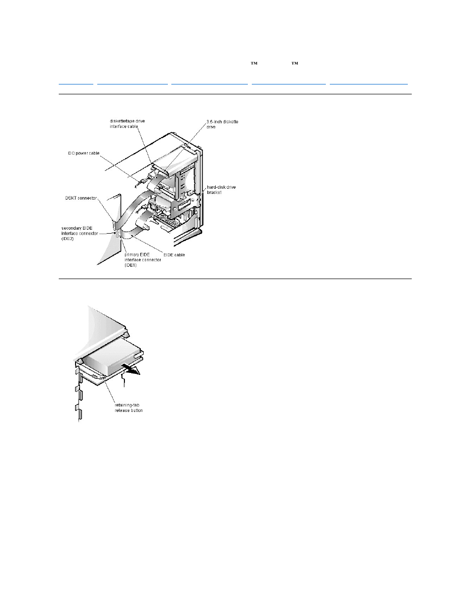 Drive hardware removal (mini tower chassis): dell, Optiplex, G1 systems | Dell OptiPlex G1 User Manual | Page 84 / 105