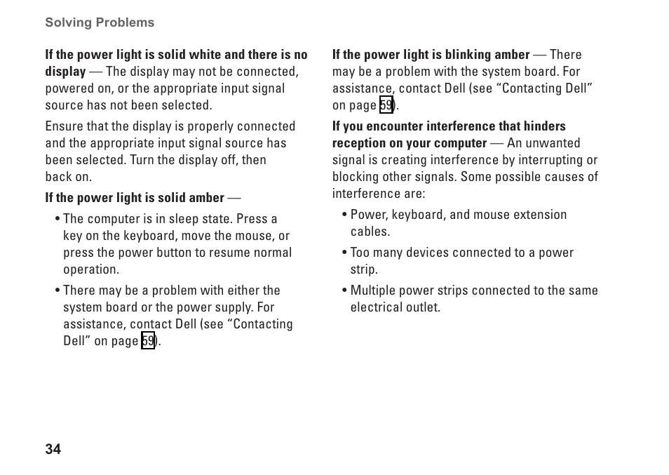 Dell Inspiron Zino (300, Late 2009) User Manual | Page 36 / 80