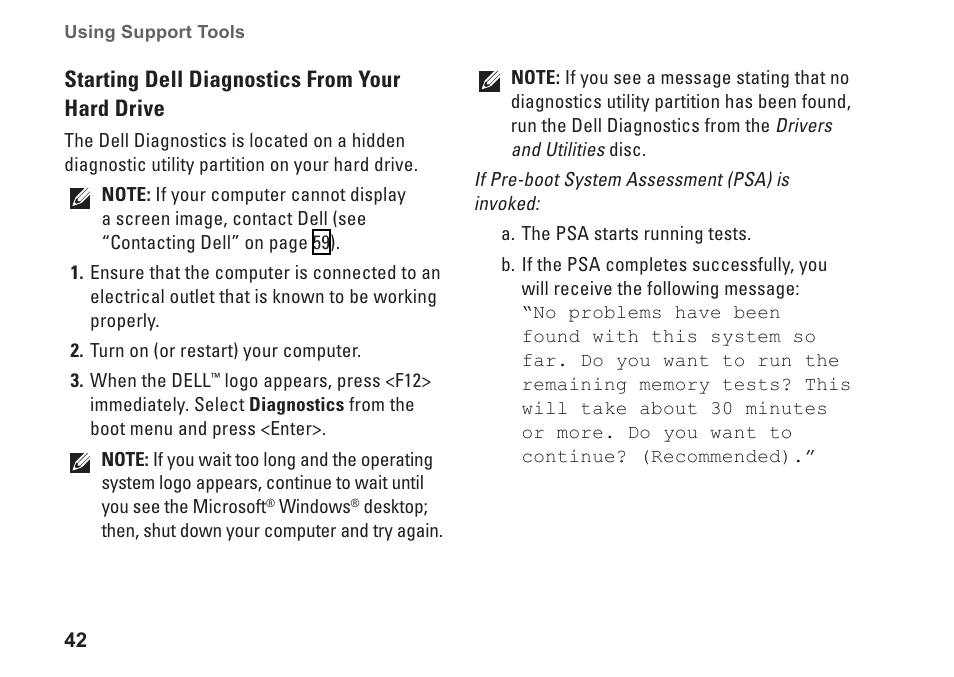 Dell Inspiron Zino (300, Late 2009) User Manual | Page 44 / 80