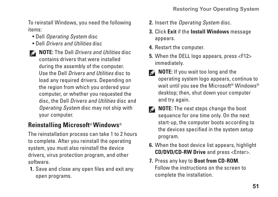 Dell Inspiron Zino (300, Late 2009) User Manual | Page 53 / 80