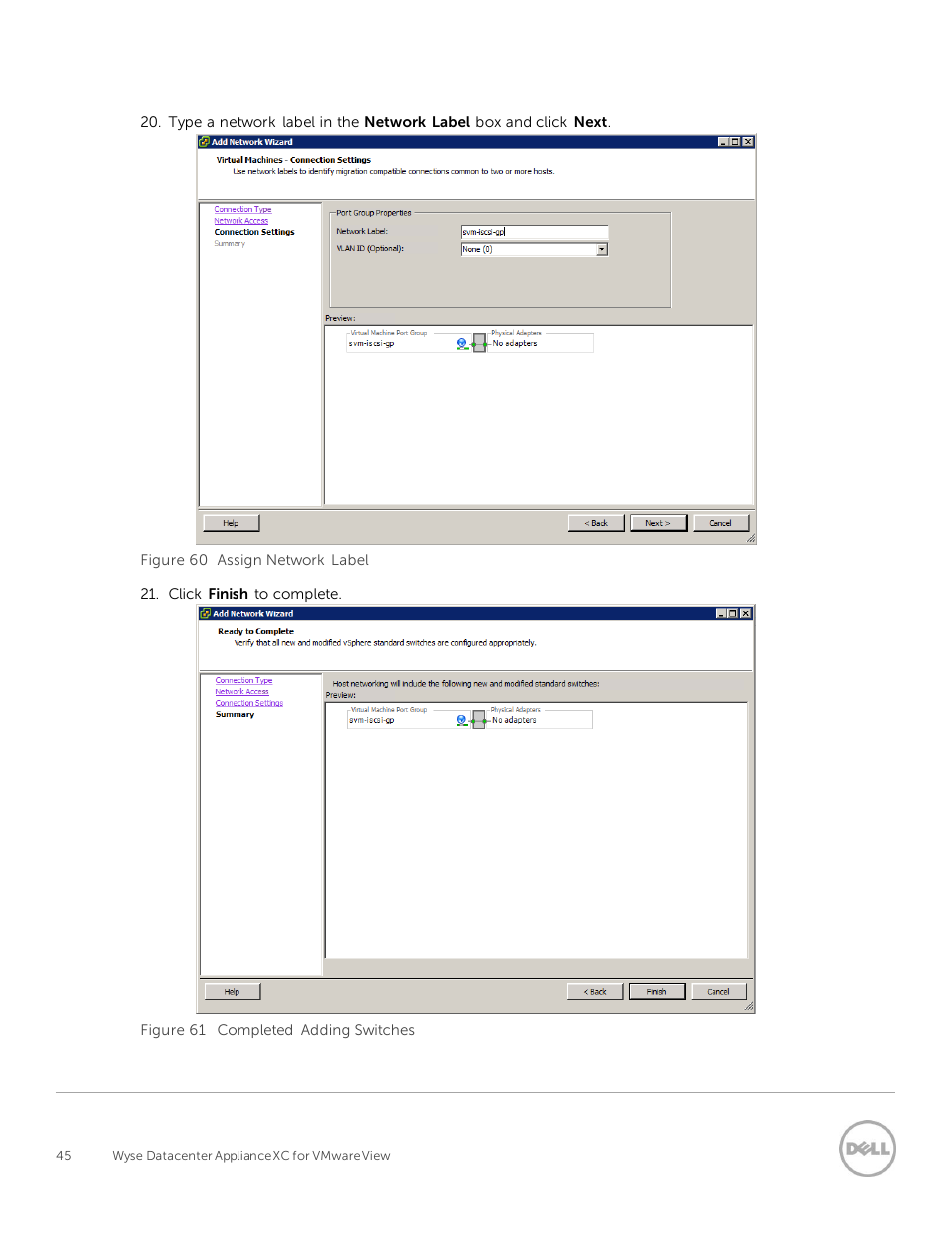 Dell XC Web-Scale Converged Appliance User Manual | Page 45 / 94