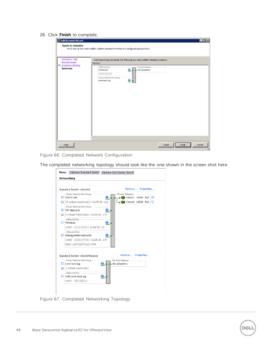 Dell XC Web-Scale Converged Appliance User Manual | Page 48 / 94