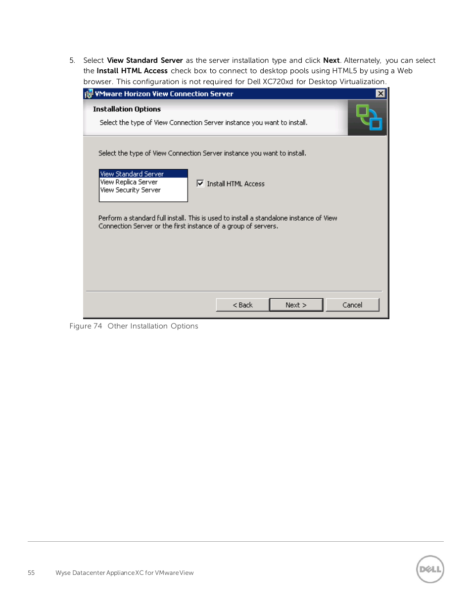 Dell XC Web-Scale Converged Appliance User Manual | Page 55 / 94