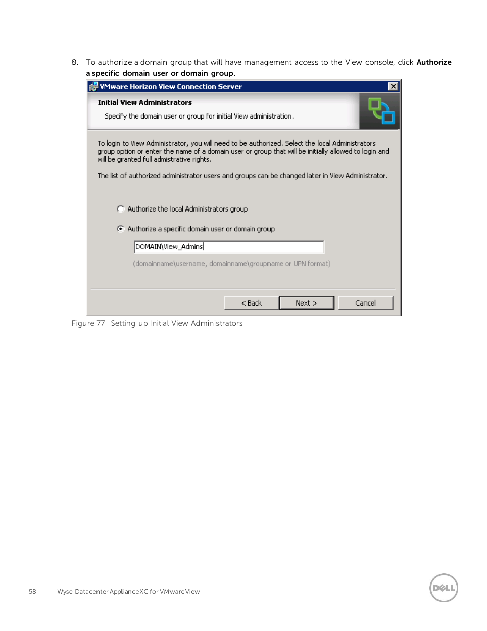 Dell XC Web-Scale Converged Appliance User Manual | Page 58 / 94