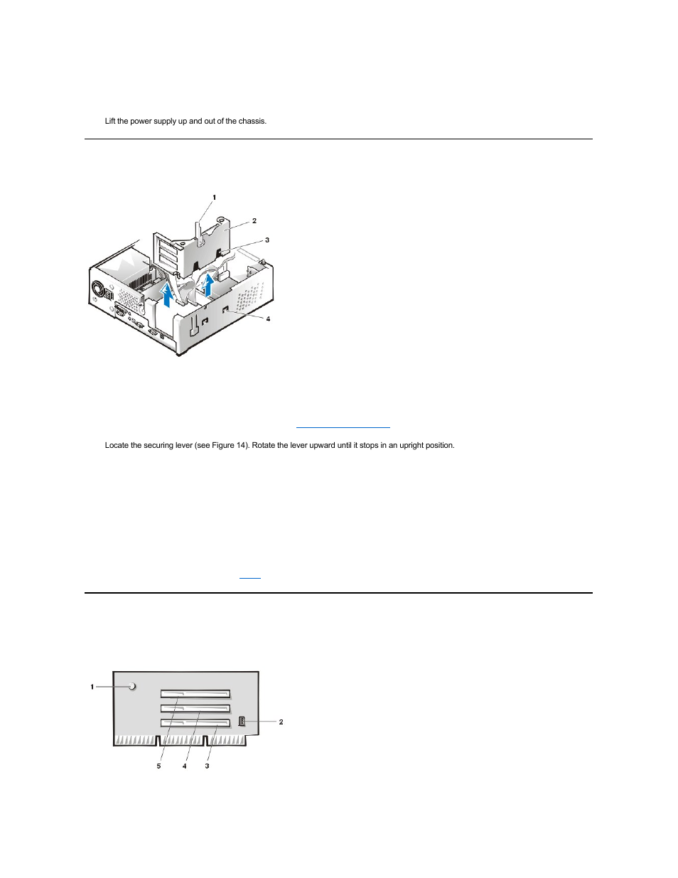 Expansion-card cage, Riser boards | Dell OptiPlex GX110 User Manual | Page 10 / 69
