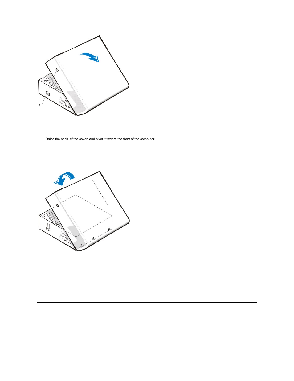 Eject, power, and reset buttons | Dell OptiPlex GX110 User Manual | Page 4 / 69