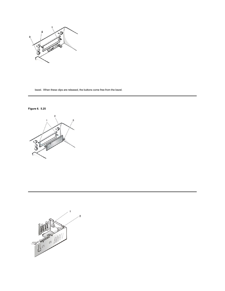 Front-panel inserts, Control panel | Dell OptiPlex GX110 User Manual | Page 5 / 69