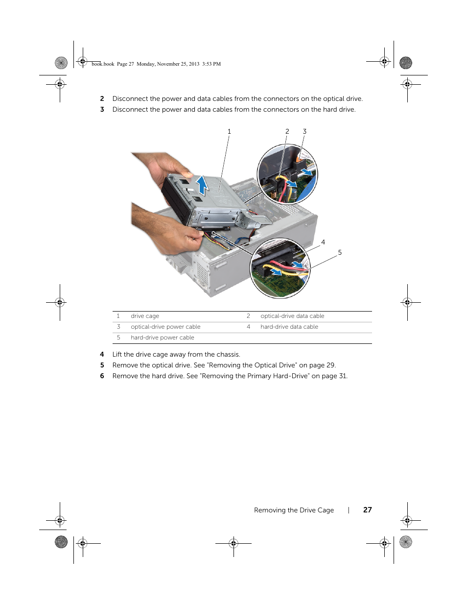 Dell Inspiron Small Desktop (3647, Late 2013) User Manual | Page 27 / 52